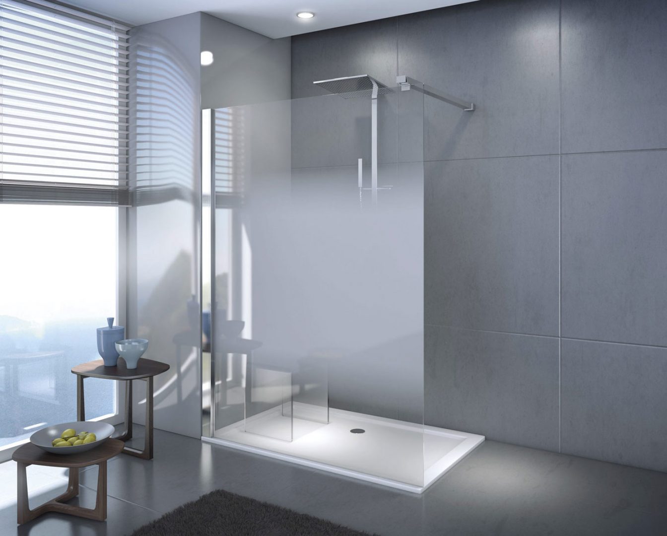 Baño con ducha italiana