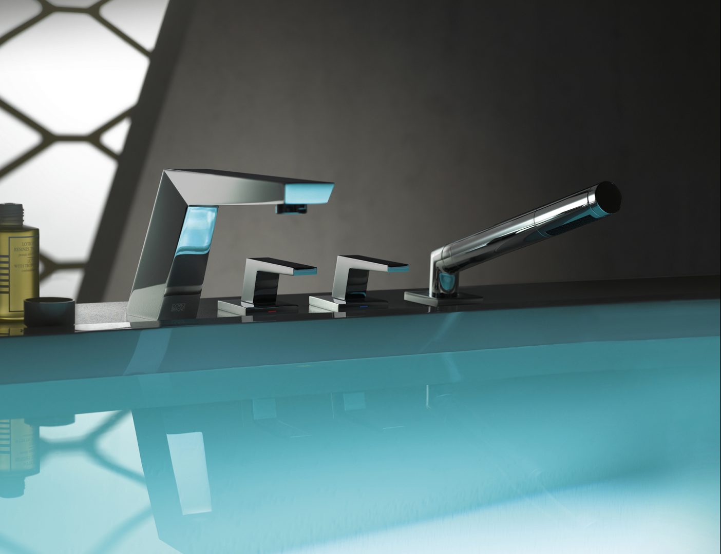 Grifería contemporánea de baño