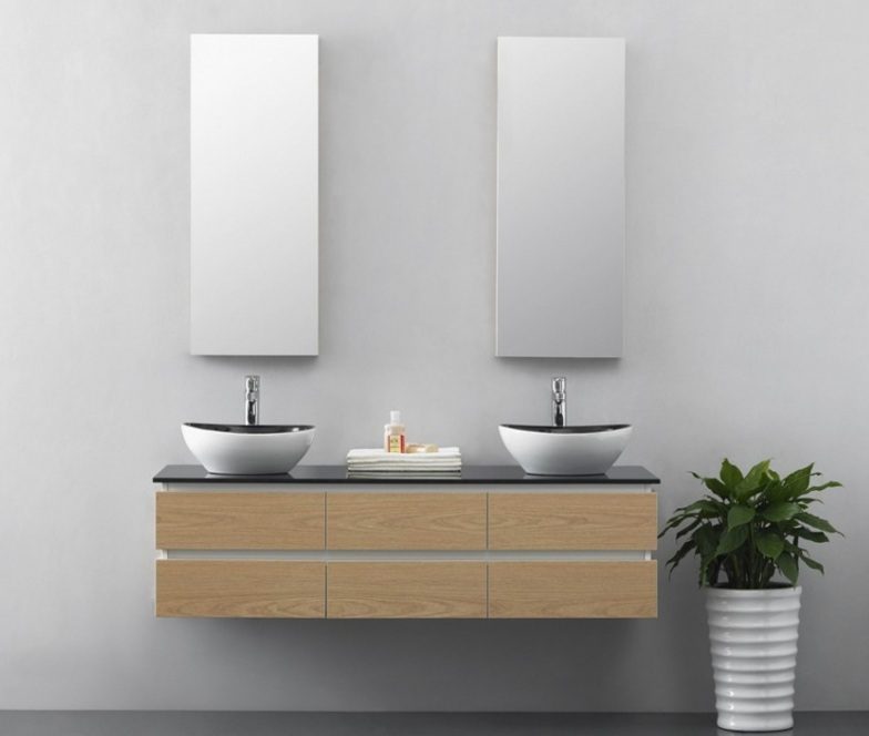 Lavabo moderno natural Lavabo moderno natural