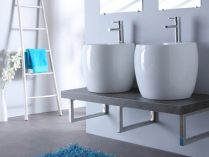 Lavabo doble moderno